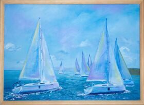 Regatta (the painting has found an owner)