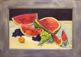 Watermelon mood (the painting has found an owner)