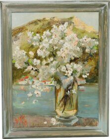 Spring Cherry (Crimea) (the painting has found an owner)