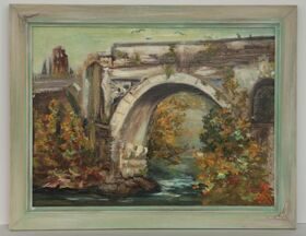 Ponte rotto (the painting has found an owner)