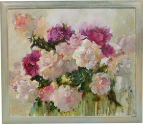 Peonies (the painting has found an owner)